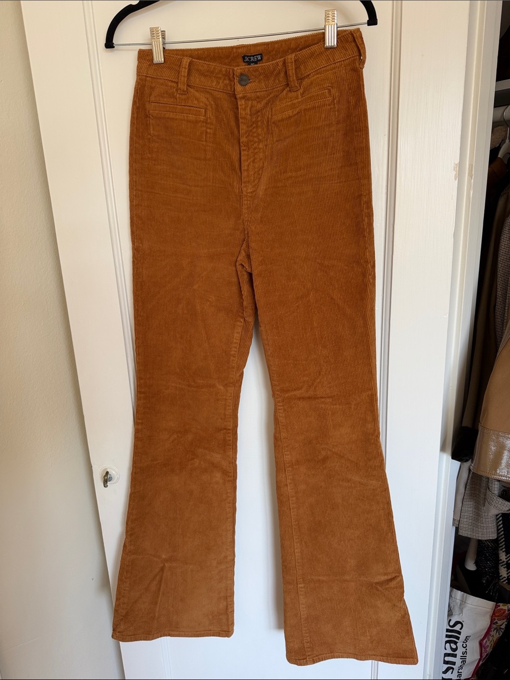 J. Crew Corduroy Flare Jeans in Vintage Amber NWOT | 26 tall